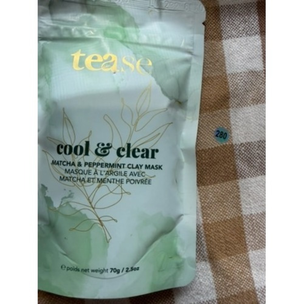 Tease Cool & Clear Matcha & Peppermint Clay Mask 70g 2.5oz New Skincare